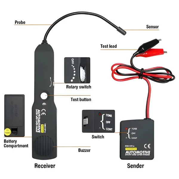 Digital Car Circuit Scanner Diagnostic Tool - Image 2