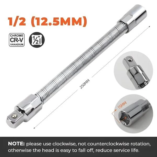 Electric Wrench Sleeve Universal Extension Rod - Image 8