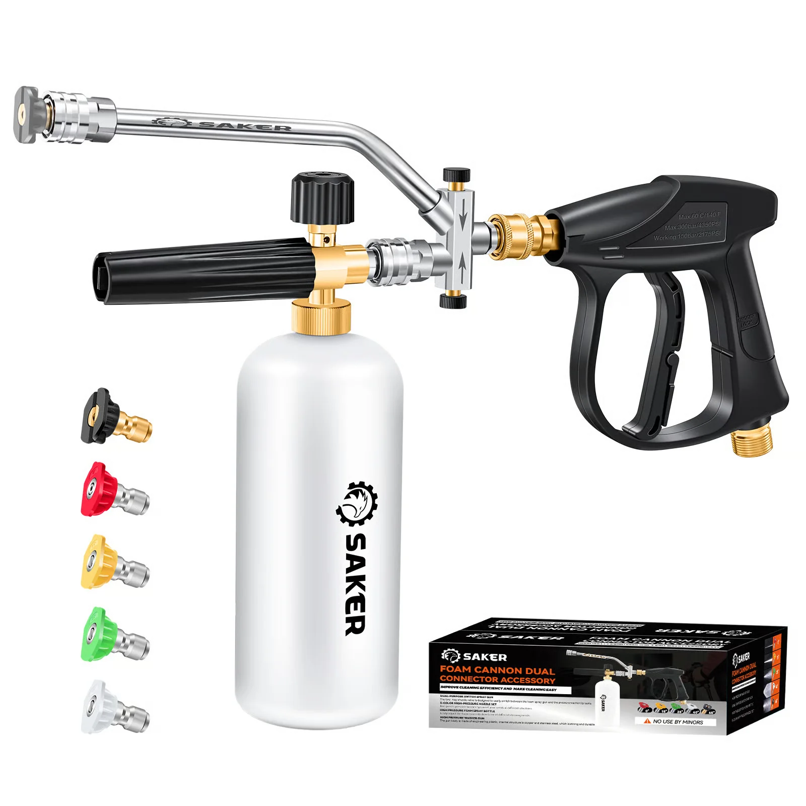 Foam Cannon Dual Connector - Image 6