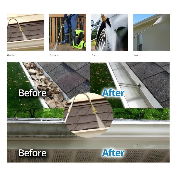 High Pressure Washer Gutter Rod with Nozzle - Image 11
