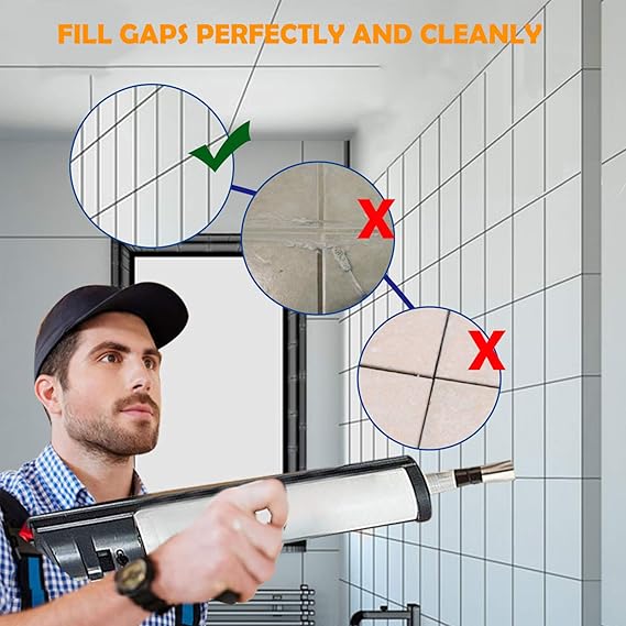 Reusable Caulking Nozzle Applicator Finishing Tool - Image 6