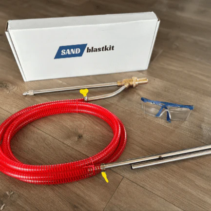 Copy WideBundle of UPGRADE SANDBLASTKIT ( BRASS NOZZLE/ STEEL HOSE ) - Image 3