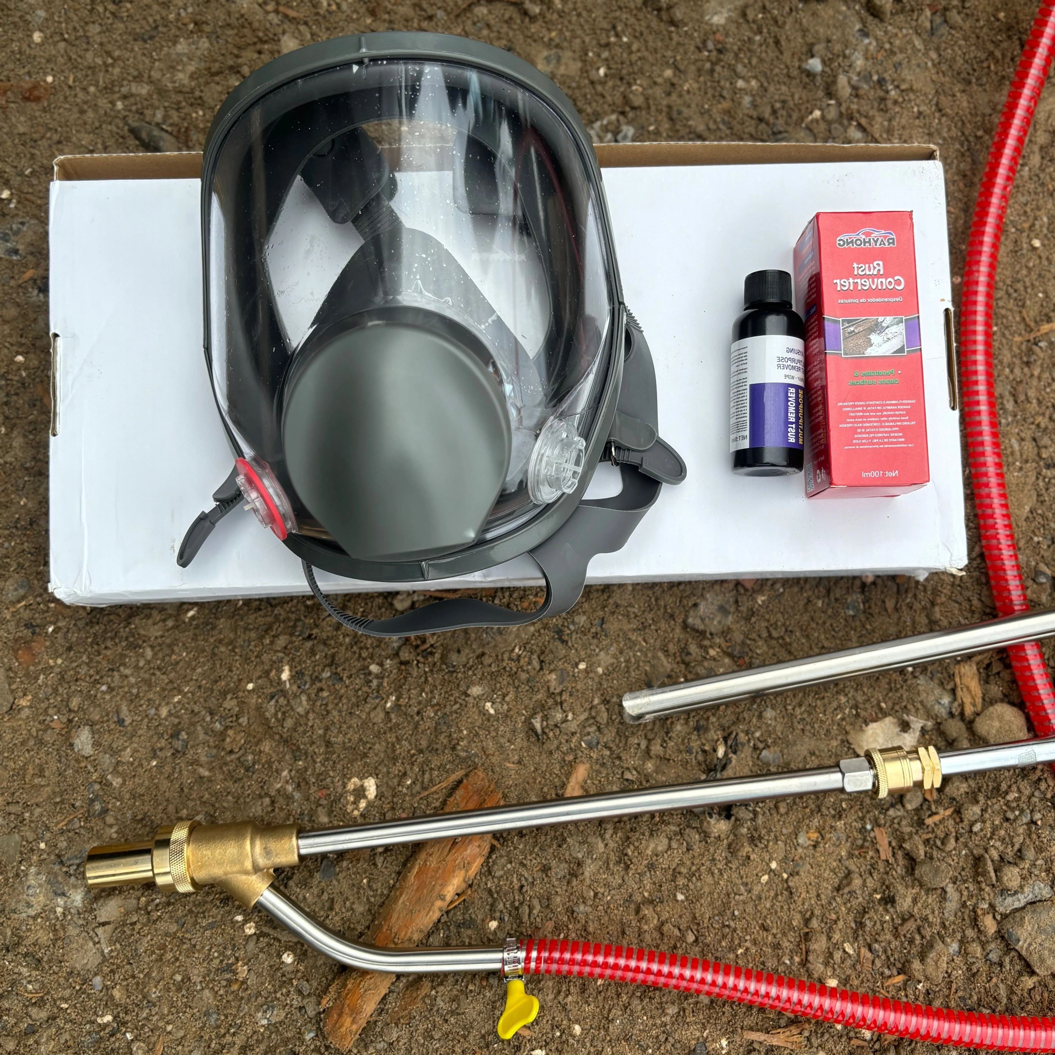 Copy WideBundle of UPGRADE SANDBLASTKIT ( BRASS NOZZLE/ STEEL HOSE ) - Image 5