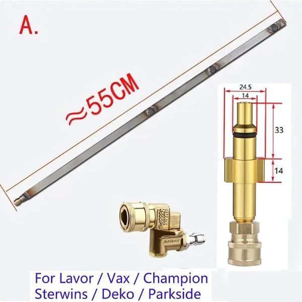 Water Tank Cleaning Tool - Radiator Rod, Jump Nozzle for Large Truck - Image 10