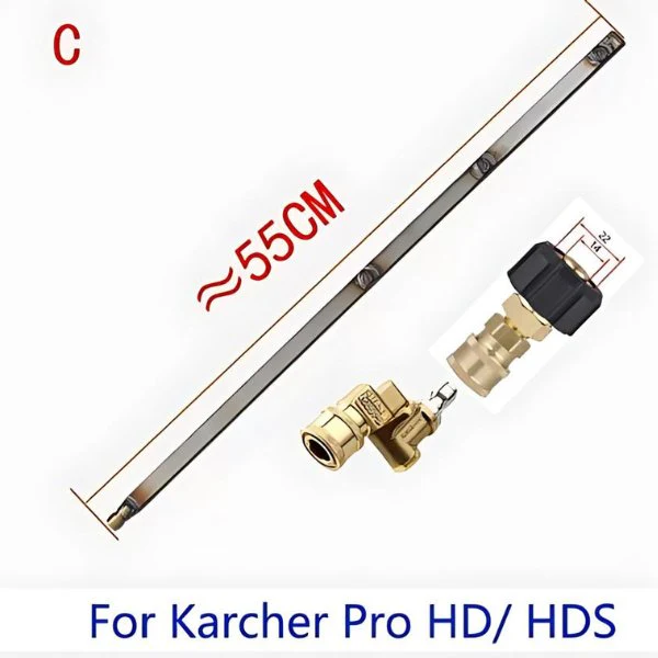 Water Tank Cleaning Tool - Radiator Rod, Jump Nozzle for Large Truck - Image 12