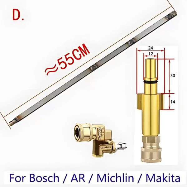 Water Tank Cleaning Tool - Radiator Rod, Jump Nozzle for Large Truck - Image 13