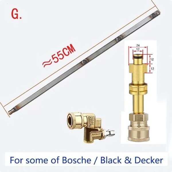 Water Tank Cleaning Tool - Radiator Rod, Jump Nozzle for Large Truck - Image 16