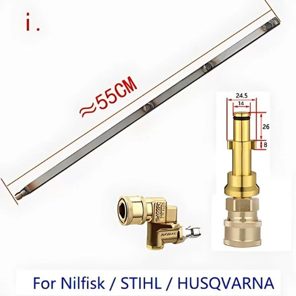 Water Tank Cleaning Tool - Radiator Rod, Jump Nozzle for Large Truck - Image 18