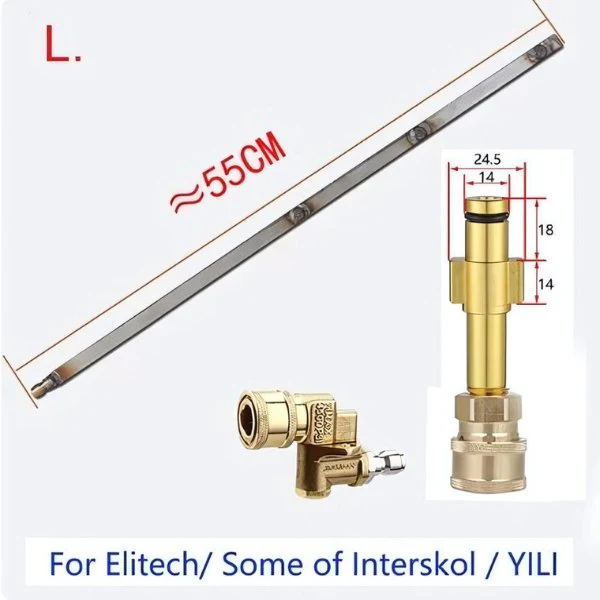 Water Tank Cleaning Tool - Radiator Rod, Jump Nozzle for Large Truck - Image 19